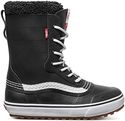 Amazon | Vans Standard MTE スノーブーツ, ブラック/ホワイト, 5.5